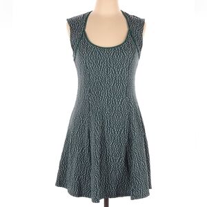 Silence and Noise Casual Green Dress Size Large with Keyhole Back
